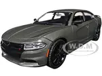 2023 Dodge Charger SXT Gray Metallic "Timeless Legends" Series 1/24 Diecast Model Car by Motormax