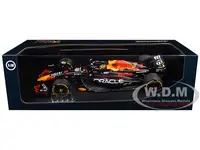 Red Bull Racing RB19 1 Max Verstappen "Oracle" Winner F1 Formula One "Abu Dhabi GP" (2023) with Driver Limited Edition to 204 pieces Worldwide 1/18 D