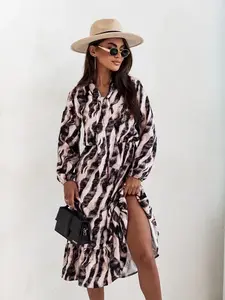 Resti Women's midi dress with print