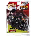 "Creep Sweeper" Monster Truck "Zombie Response Unit" with Black Wheels "Monster Trucks" Series 1/64 Diecast Model by Johnny Lightning