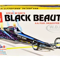 Skill 2 Model Kit Steve McGees Black Beauty Wedge AA/Fuel Dragster 1/25 Scale Model by AMT