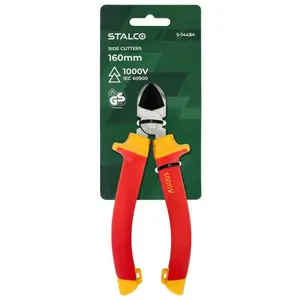 Štípačky boční 160 mm, 1000 V, VDE, STALCO