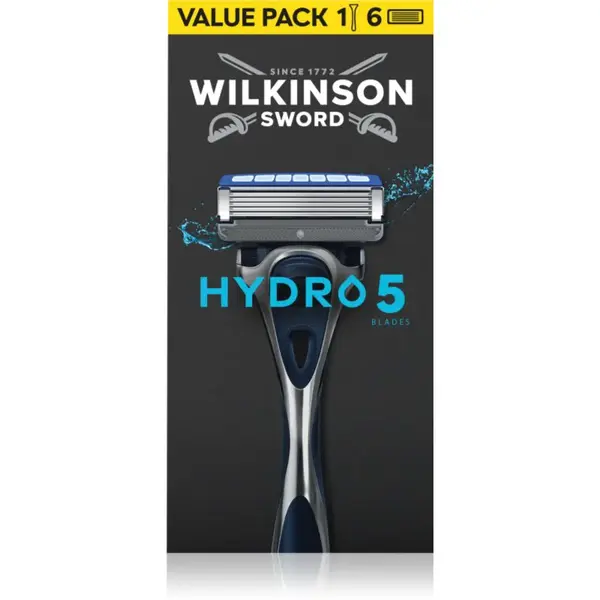 Wilkinson Sword Hydro5 holiaci strojček + náhradné hlavice 5 ks