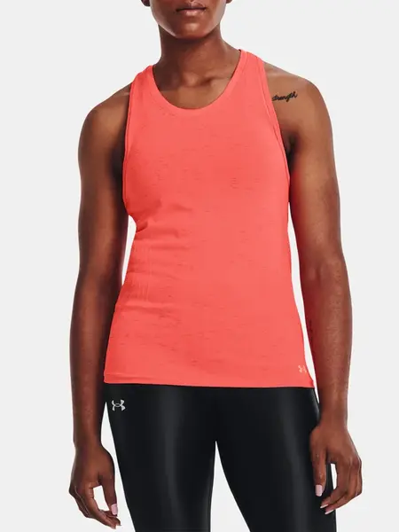 Under Armour Tílko UA Seamless Run Tank-ORG - Dámské