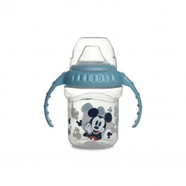 Netekoucí pohár s náustkem a držákem, Mickey