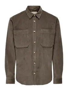 Only & Sons Košeľa 'ONSALp'  mokka
