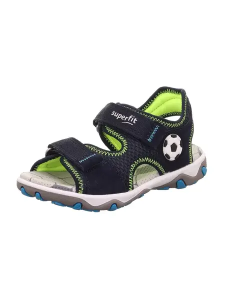 SUPERFIT Sandále 'Mike 3.0'  námornícka modrá / čierna / biela