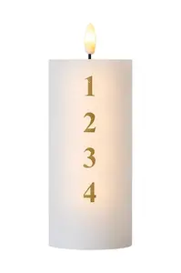 Sirius  Adventní LED svíčka  Sille