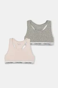 Calvin Klein Underwear podprsenka dětská bavlněná s elastanem 2-pack