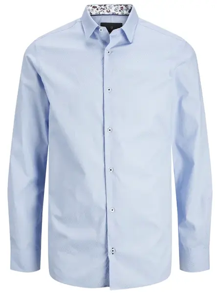JACK & JONES Košeľa 'Leeds'  svetlomodrá