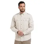Pánská košile bushman sibut béžová 4xl