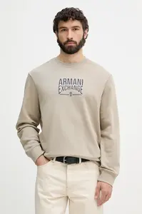Armani Exchange mikina pánská s bavlnou