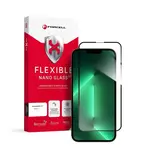 Forcell Flexible 5D Full Glue hybridní sklo, iPhone 13 / 13 Pro / 14 / 16e / 17e, černé