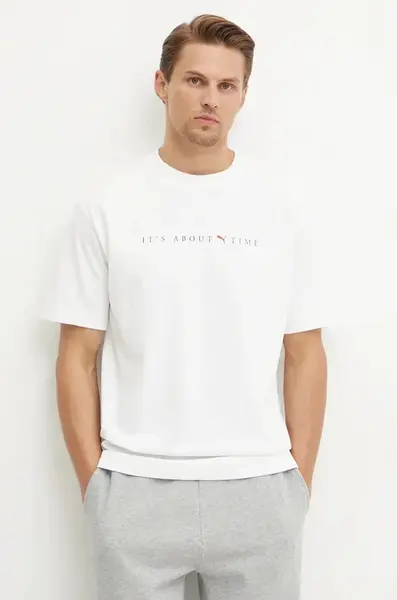 Puma  Bavlněné tričko  MMQ Graphic Tee