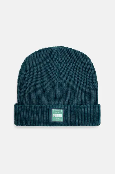 Puma Bavlněná čepice Puma Classics Graphic Short Beanie