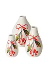 Boltze  Dekorativní váza  Noelle 12 cm 3-pack