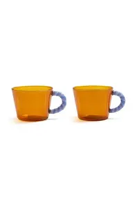 &k amsterdam  Sada skleniček  Duet Amber 300 ml 2-pack