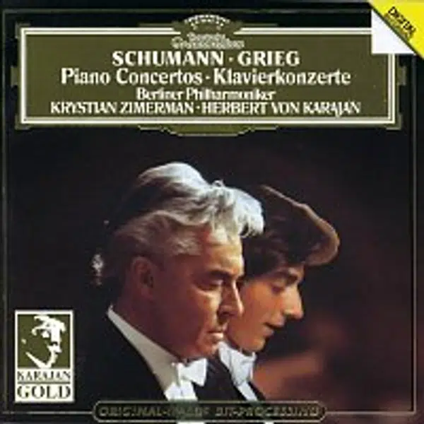 Krystian Zimerman, Berliner Philharmoniker, Herbert von Karajan – Schumann / Grieg: Piano Concertos CD
