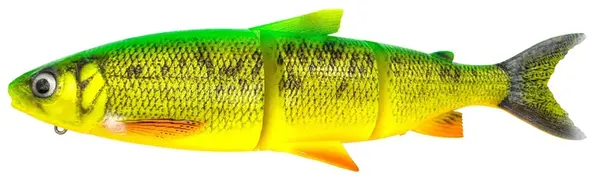 Savage gear gumová nástraha 3d line thru whitefish moderate sinking fire whitefish - 17 cm 53 g