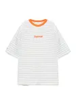 Pull&Bear Tričko  svetlomodrá / homárová / biela