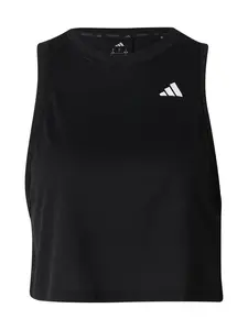 ADIDAS PERFORMANCE Športový top  čierna / biela