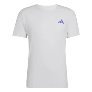 ADIDAS PERFORMANCE Funkčné tričko 'ADIZERO'  modrofialová / biela