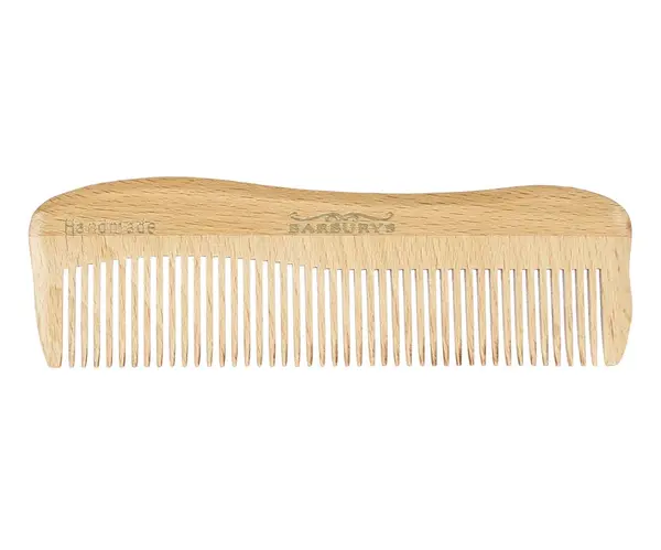 Hřeben z bukového dřeva Sibel Barburys Steamed Beech Wood 01 - 17 x 5,5 cm (8482501) + dárek zdarma