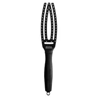 Kartáč Olivia Garden Fingerbrush Ionic Small - černý (FB1PC-S) + dárek zdarma