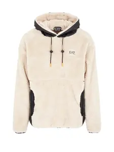 EA7 Emporio Armani Sveter  krémová / čierna