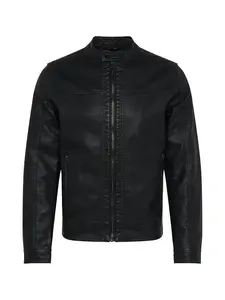 JACK & JONES Prechodná bunda 'JJWarner'  čierna
