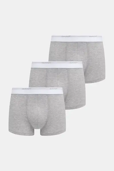 Gant přiléhavé boxerky pánské bavlněné s elastanem 3-pack