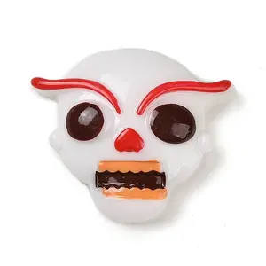 Skull Halloween Opaque Resin Decoden Cabochons