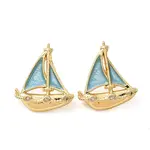 Brass Micro Pave Clear Cubic Zirconia Pendants