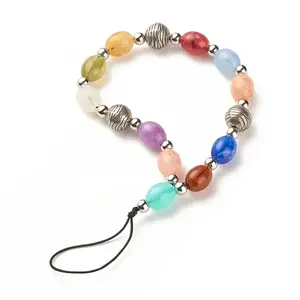 Acrylic Beads Mobile Straps