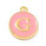 Golden Plated Alloy Enamel Charms