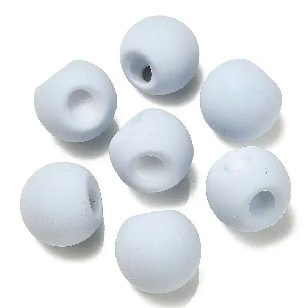 Rubberized Acrylic Beads