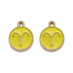 Alloy Enamel Pendants