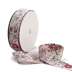 20 Yards Flower Printed Polyester Ribbon
