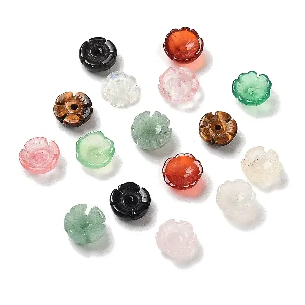 Natural & Synthetic Gemstone Bead Caps