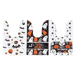 100Pcs Rabbit Shaped Halloween Candy Plastic Bags