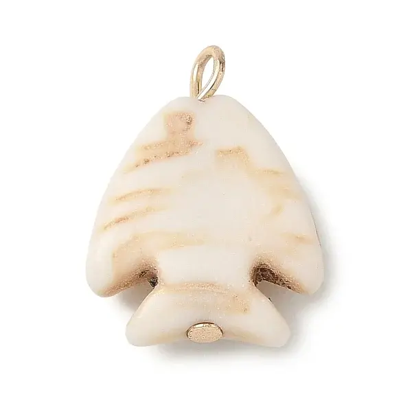 Brass & Resin Pendants