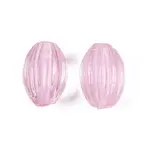Handmade Ribbed Lampwork Beads