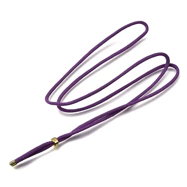 2.5MM Adjustable Braided Nylon Cords Necklace Making