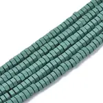 Spray Painted Non-magnetic Synthetic Hematite Beads Strands