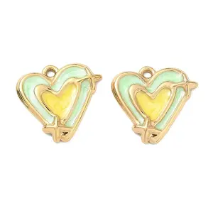 304 Stainless Steel Enamel Pendants