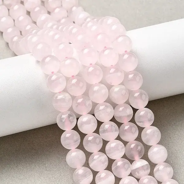 Natural Pink Calcite Beads Strands