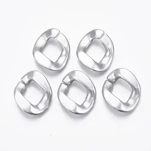 Spray Painted CCB Plastic Linking Rings