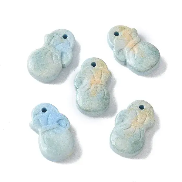 Natural Rainbow Alashan Agate Pendants