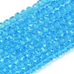 Transparent Glass Beads Strands