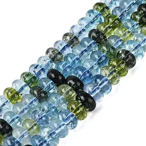 Crackle Transparent Glass Beads Strands